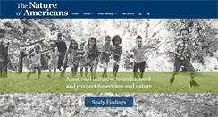 Desktop Screenshot of natureofamericans.org