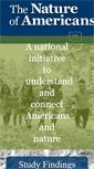 Mobile Screenshot of natureofamericans.org